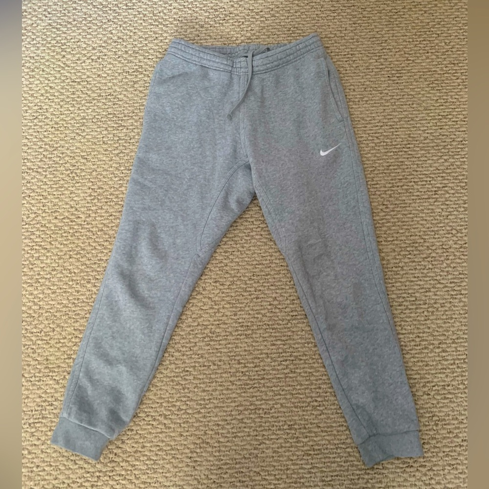 Grey unisex medium Nike sweatpants